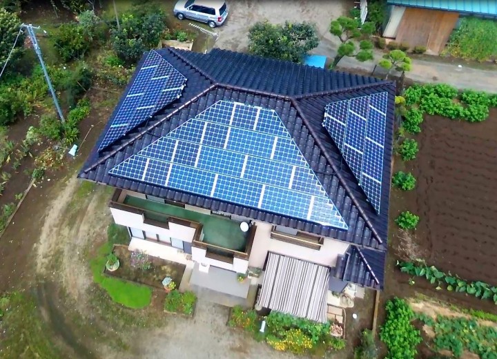 平成26年1月17日完工　群馬県　K様邸　三菱太陽光発電システム5.23KW